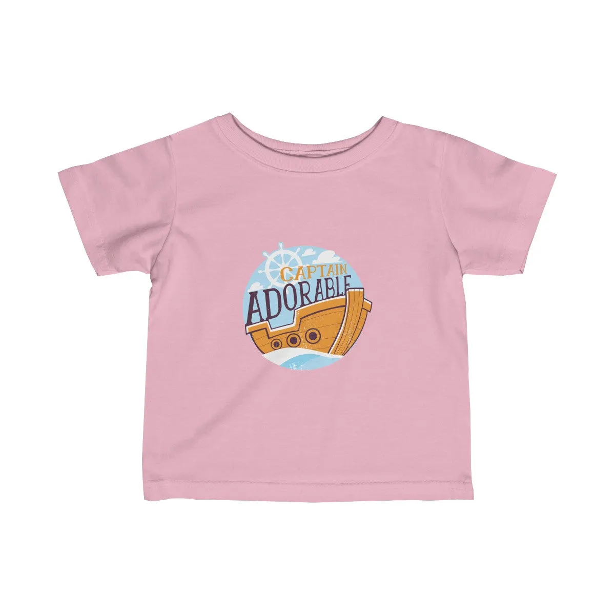 CAPTAIN ADORABLE <br>infant tee