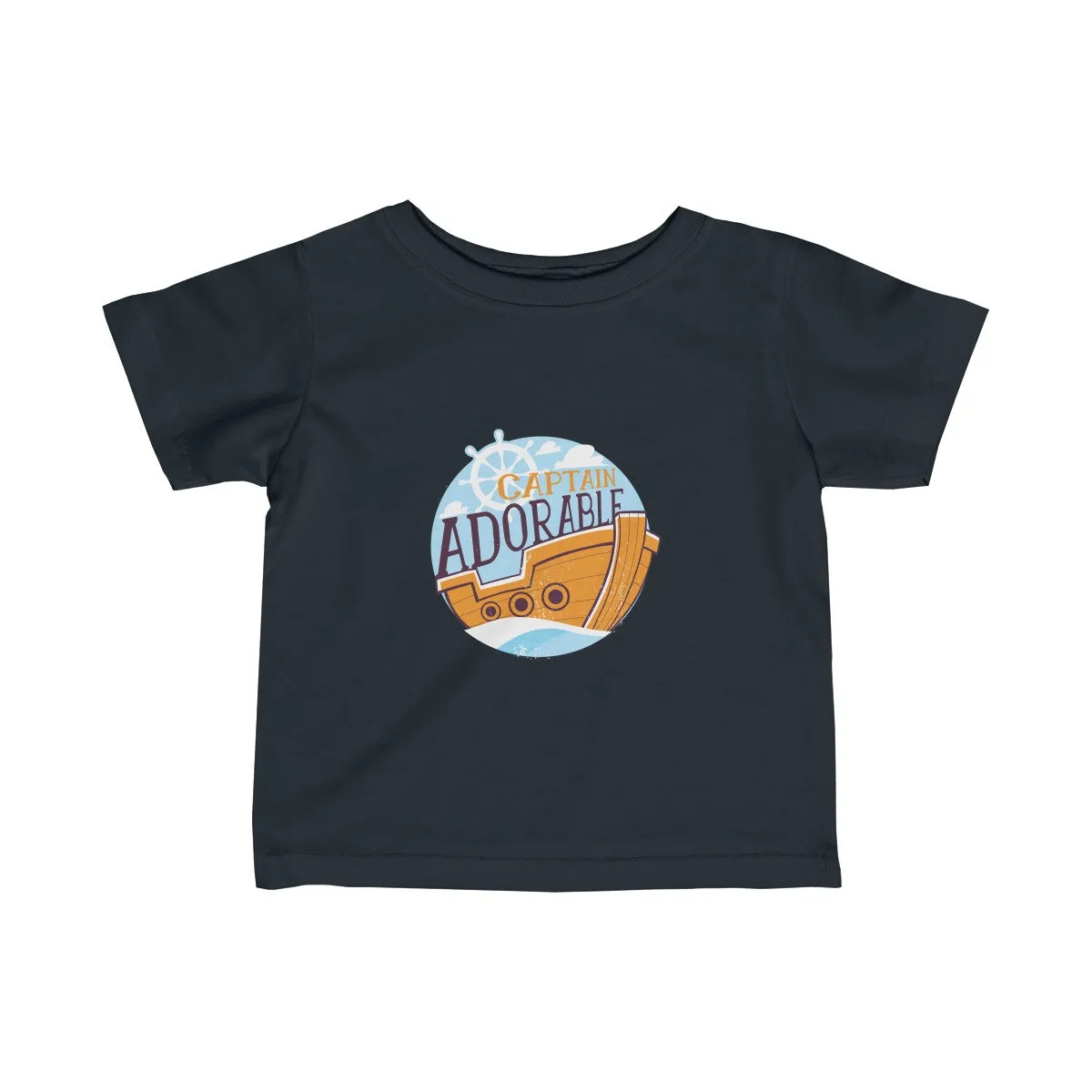 CAPTAIN ADORABLE <br>infant tee