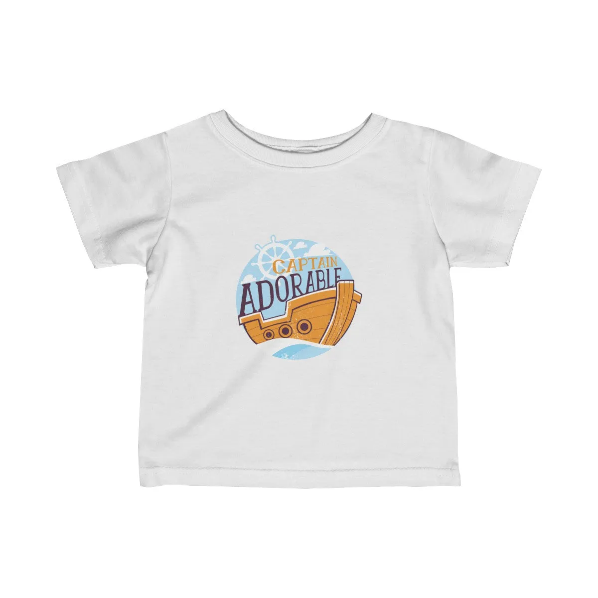 CAPTAIN ADORABLE <br>infant tee