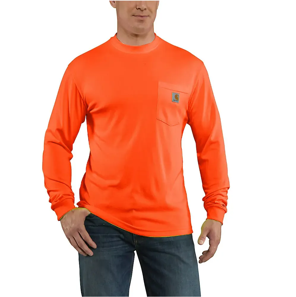 Carhartt Men's Force Color Enhanced Long Sleeved T-Shirt
