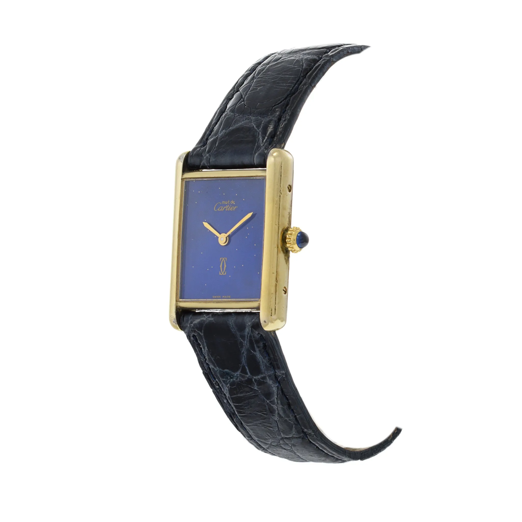 Cartier Must de Cartier Vermeil Tank Watch Manual Wind