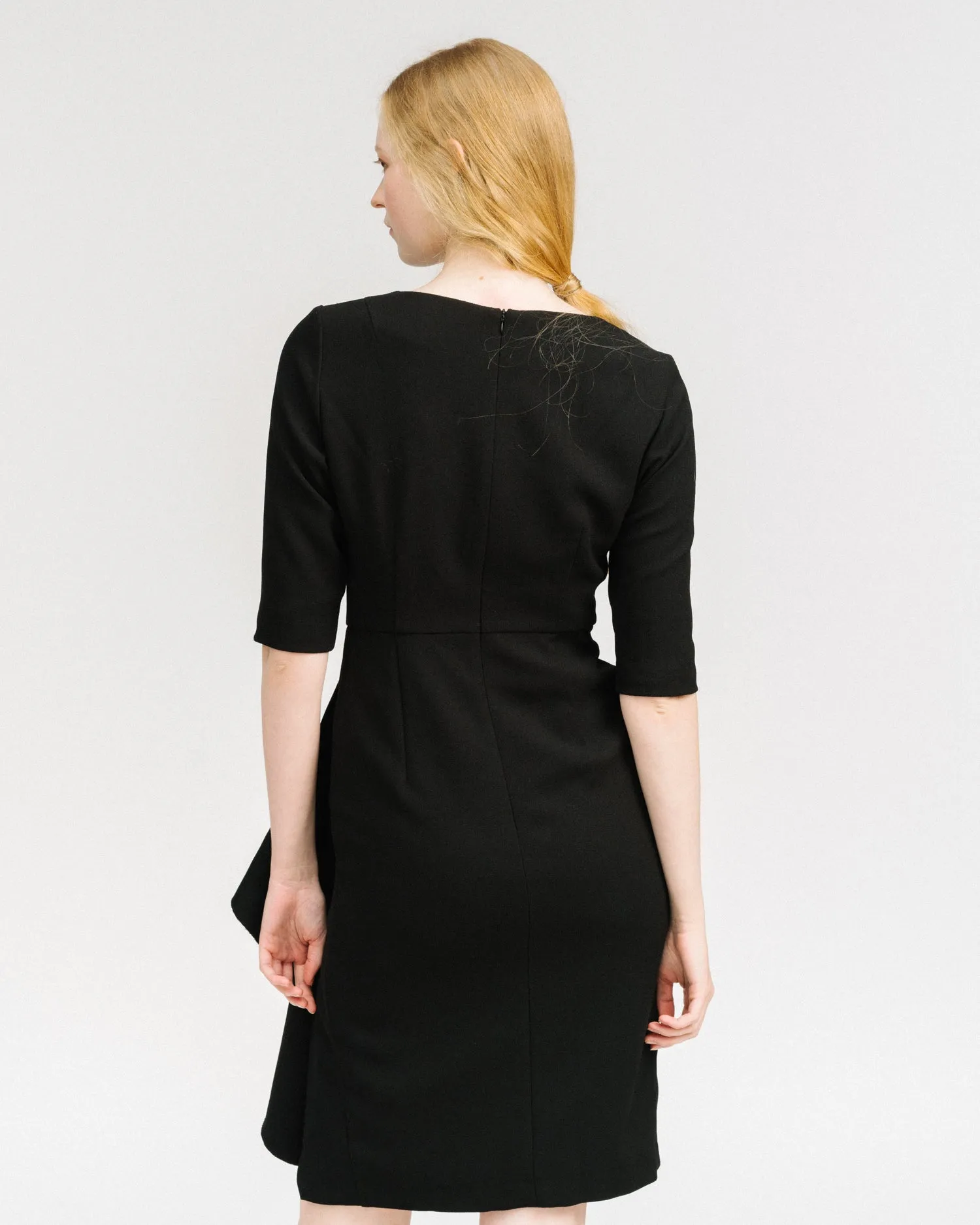 Cascading ruffle Dress