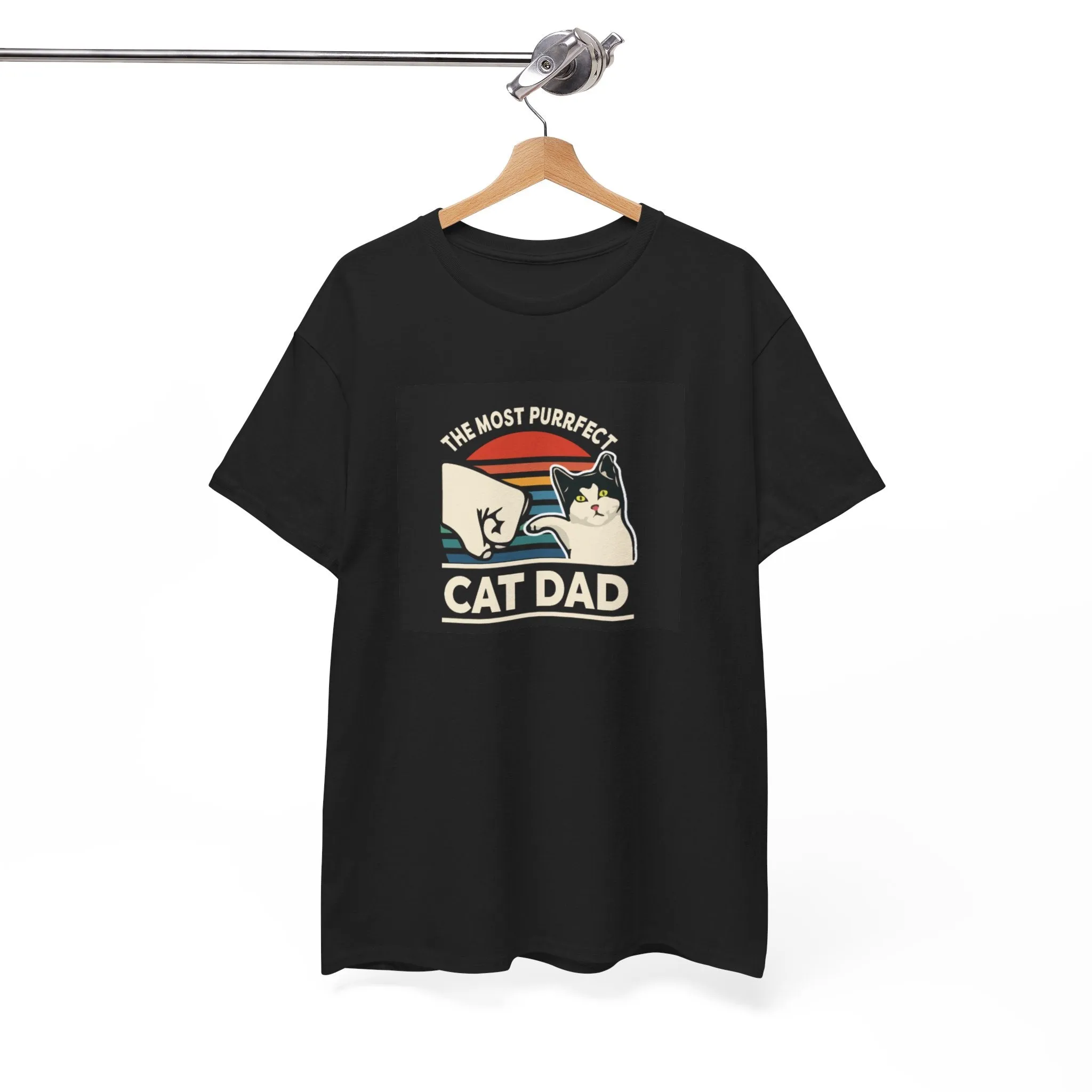 Cat dad Cotton Tee
