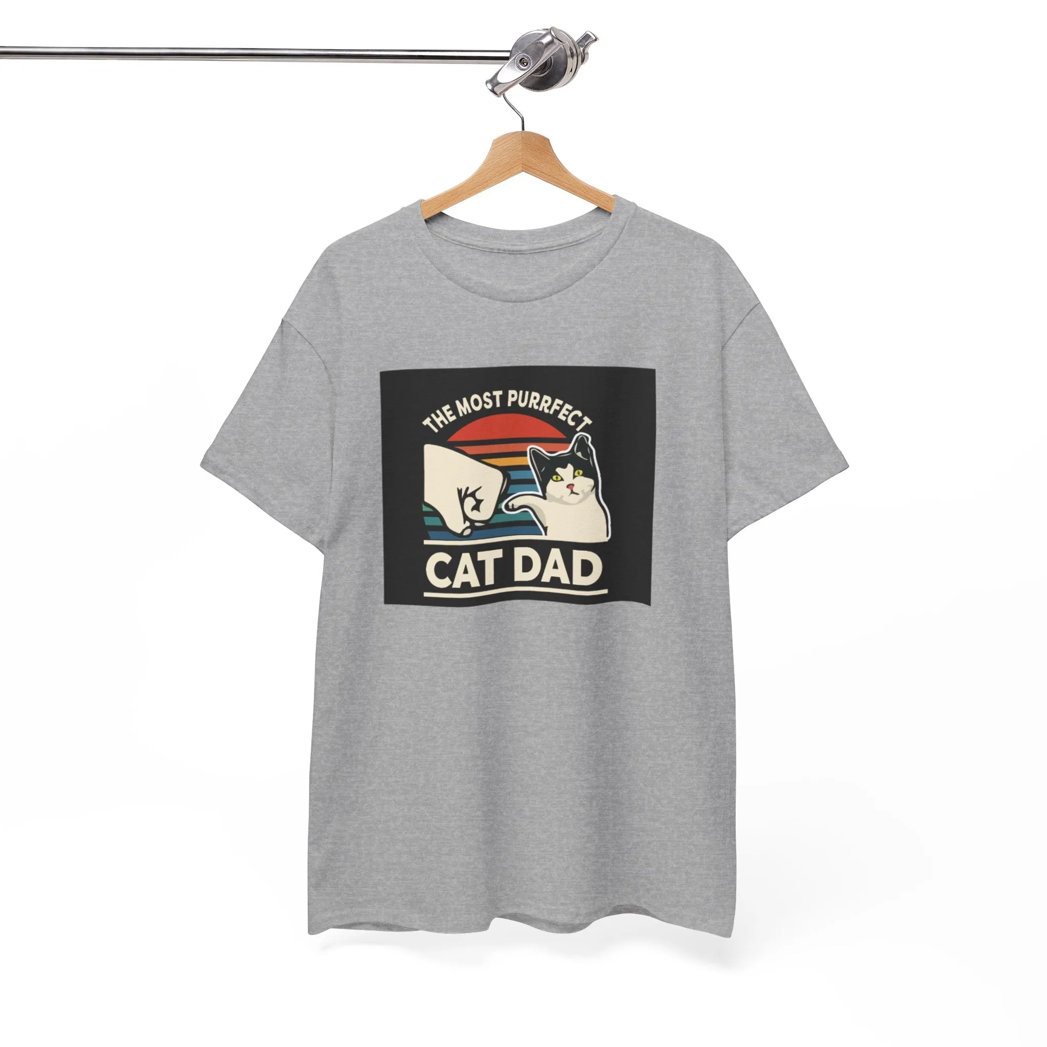 Cat dad Cotton Tee