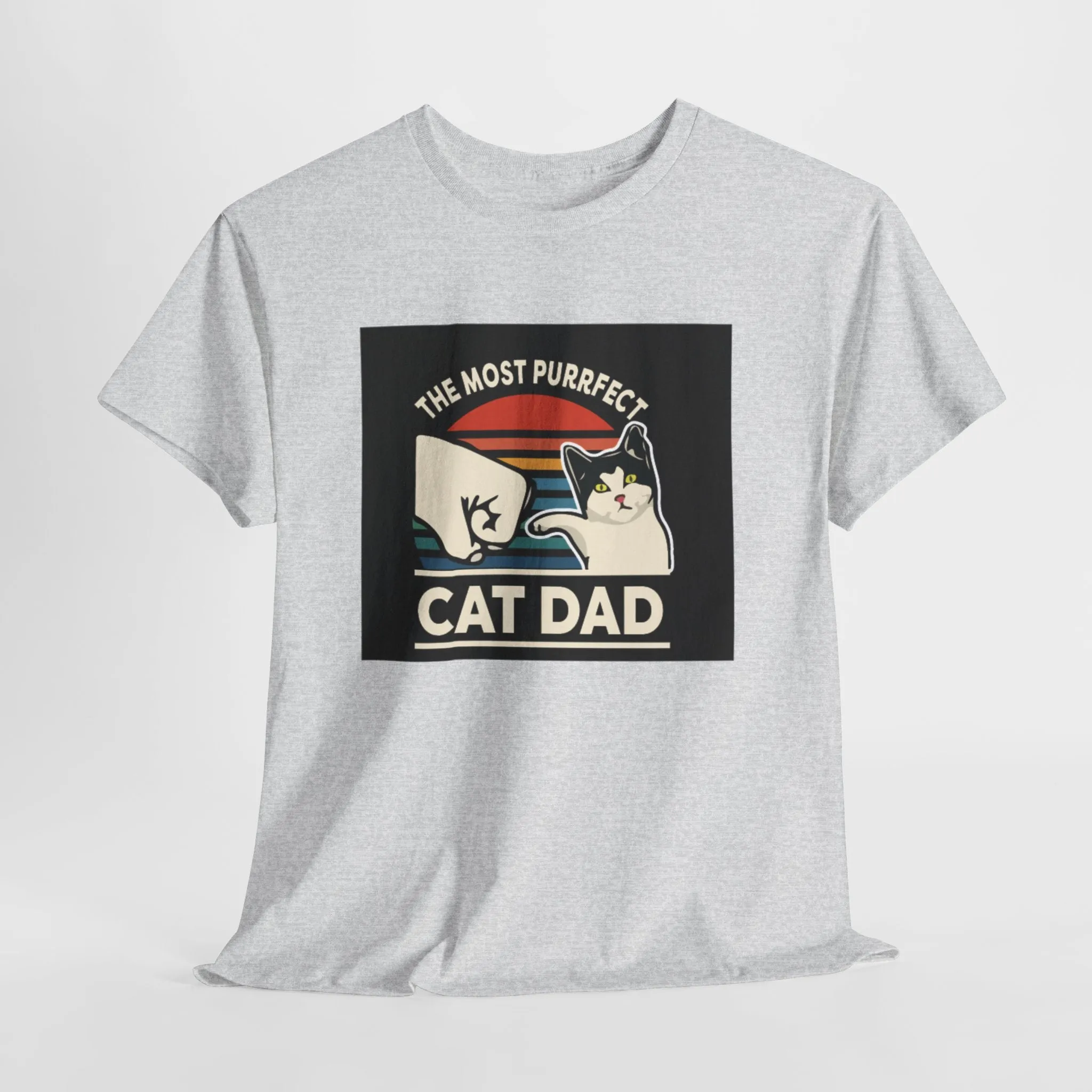 Cat dad Cotton Tee