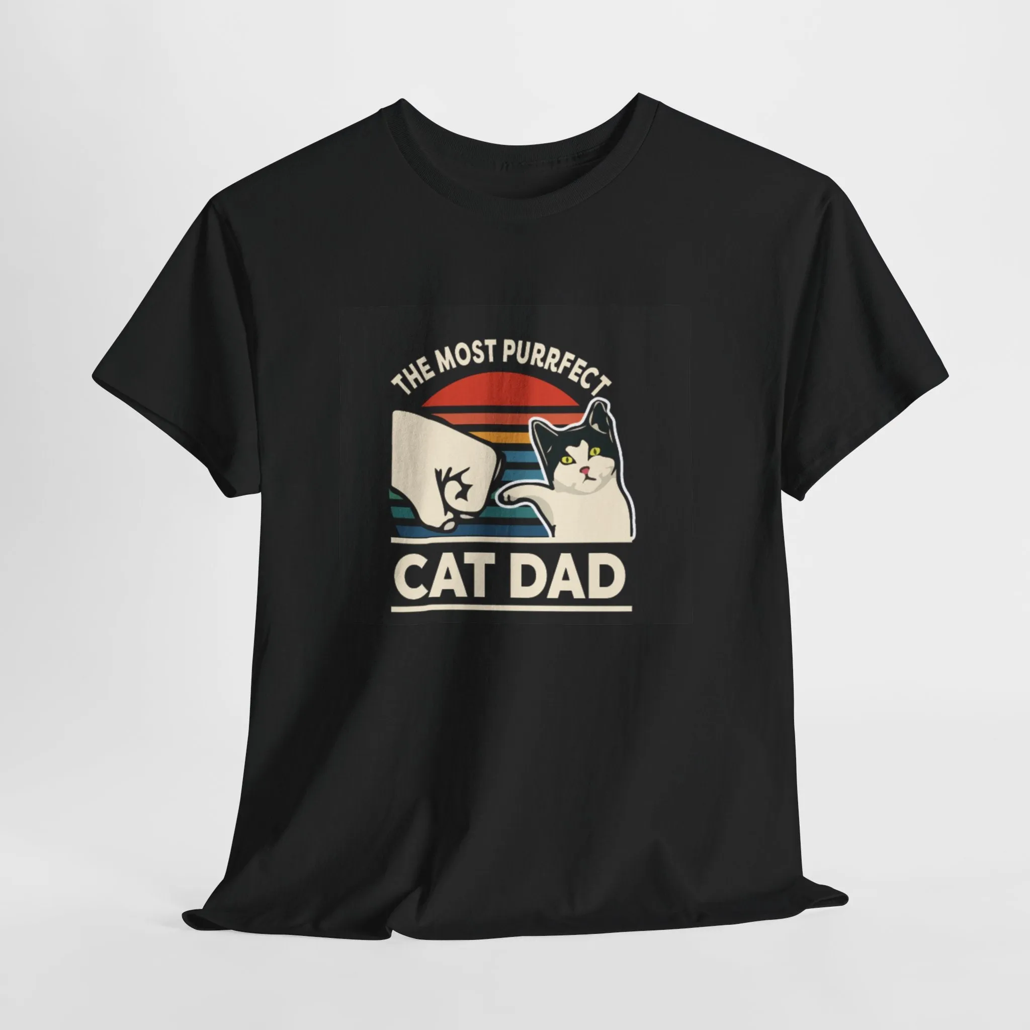 Cat dad Cotton Tee