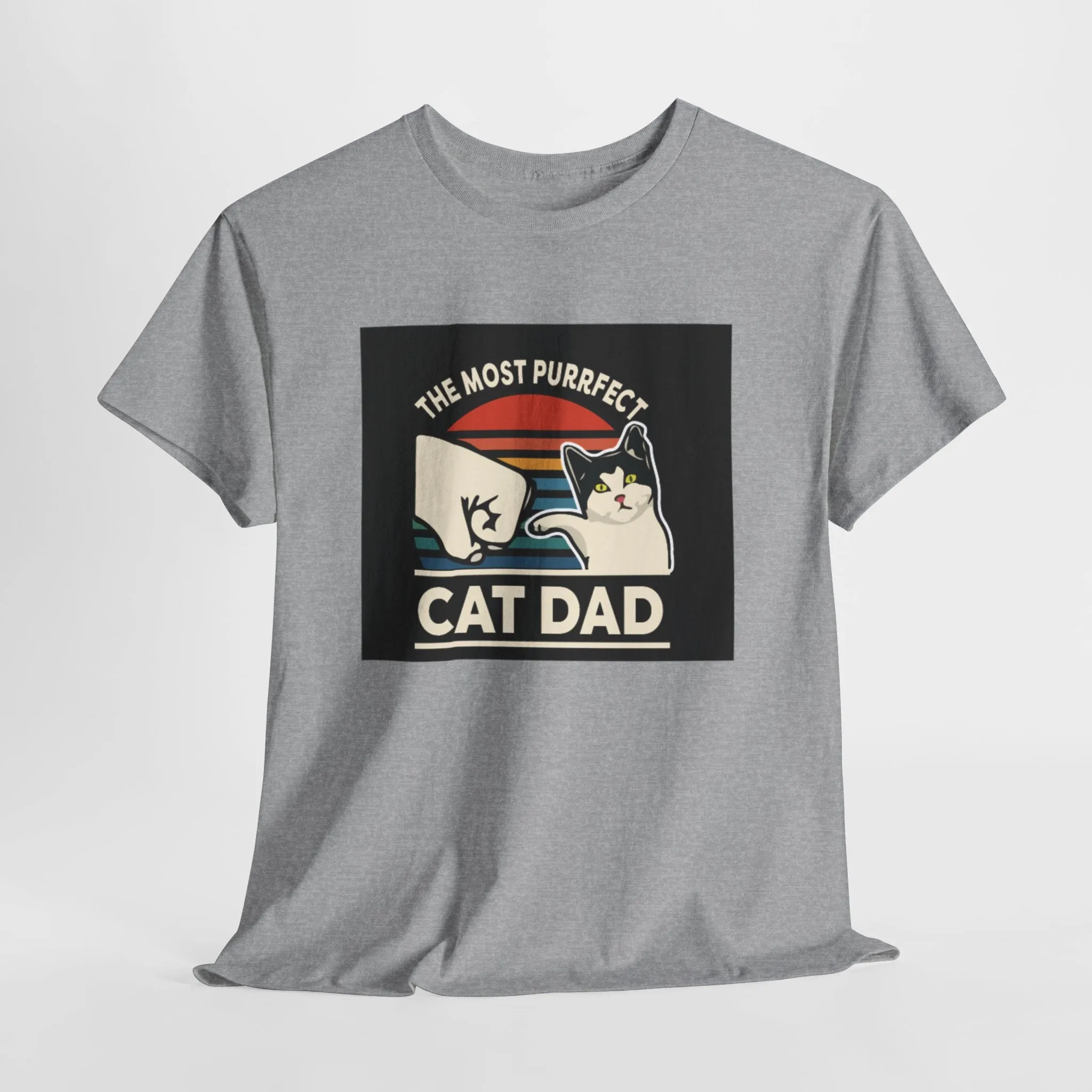 Cat dad Cotton Tee