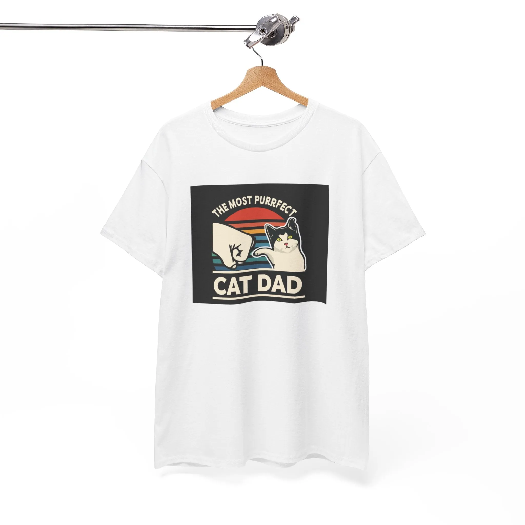 Cat dad Cotton Tee