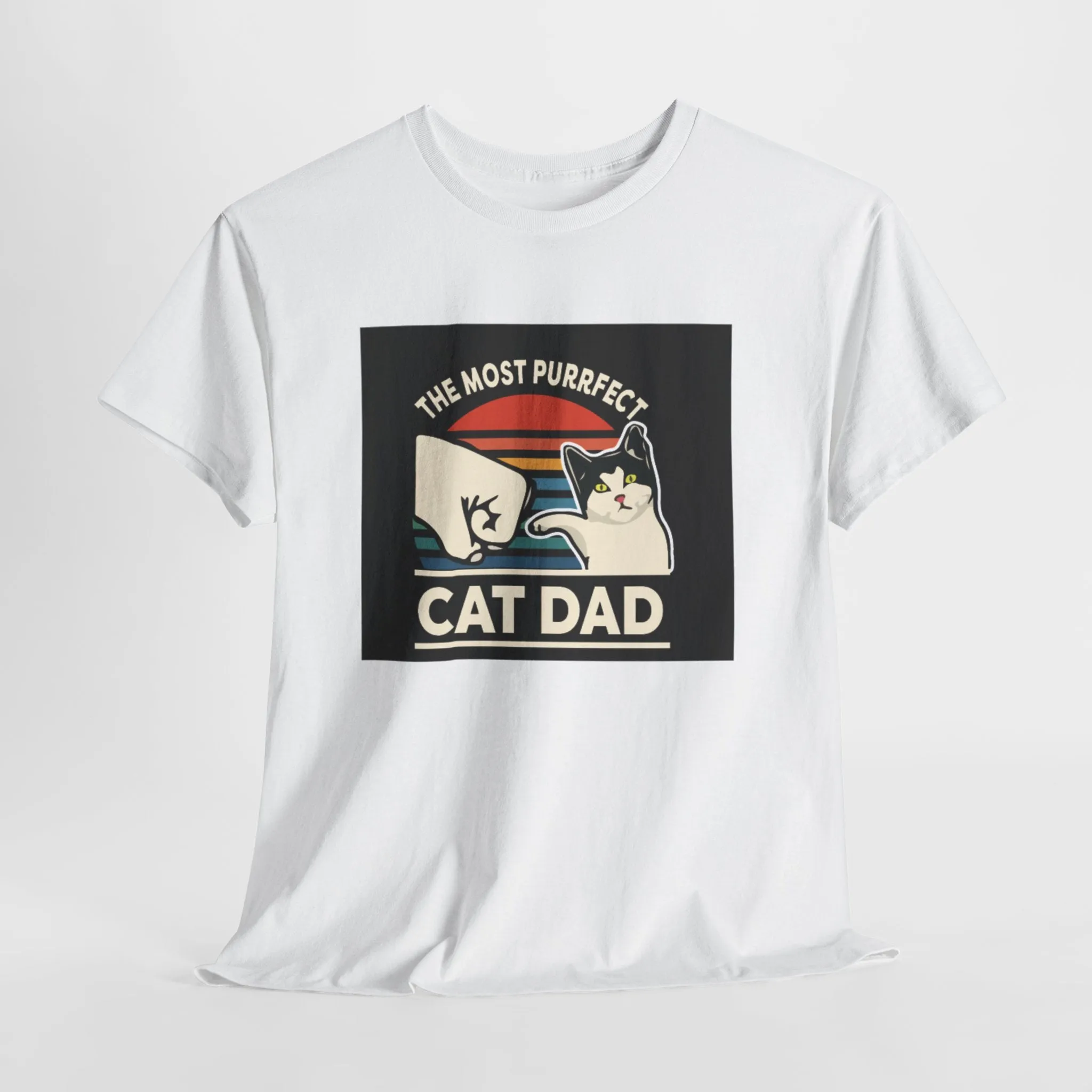 Cat dad Cotton Tee