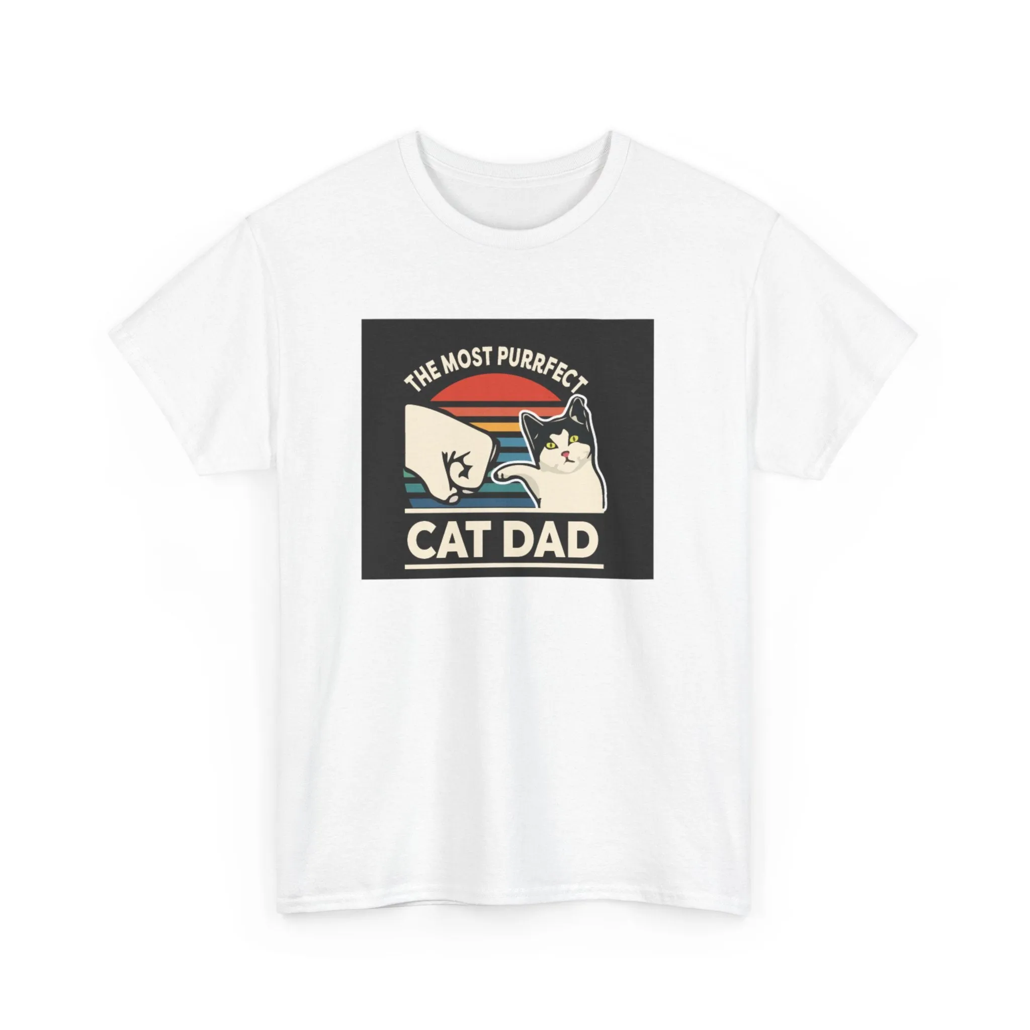 Cat dad Cotton Tee
