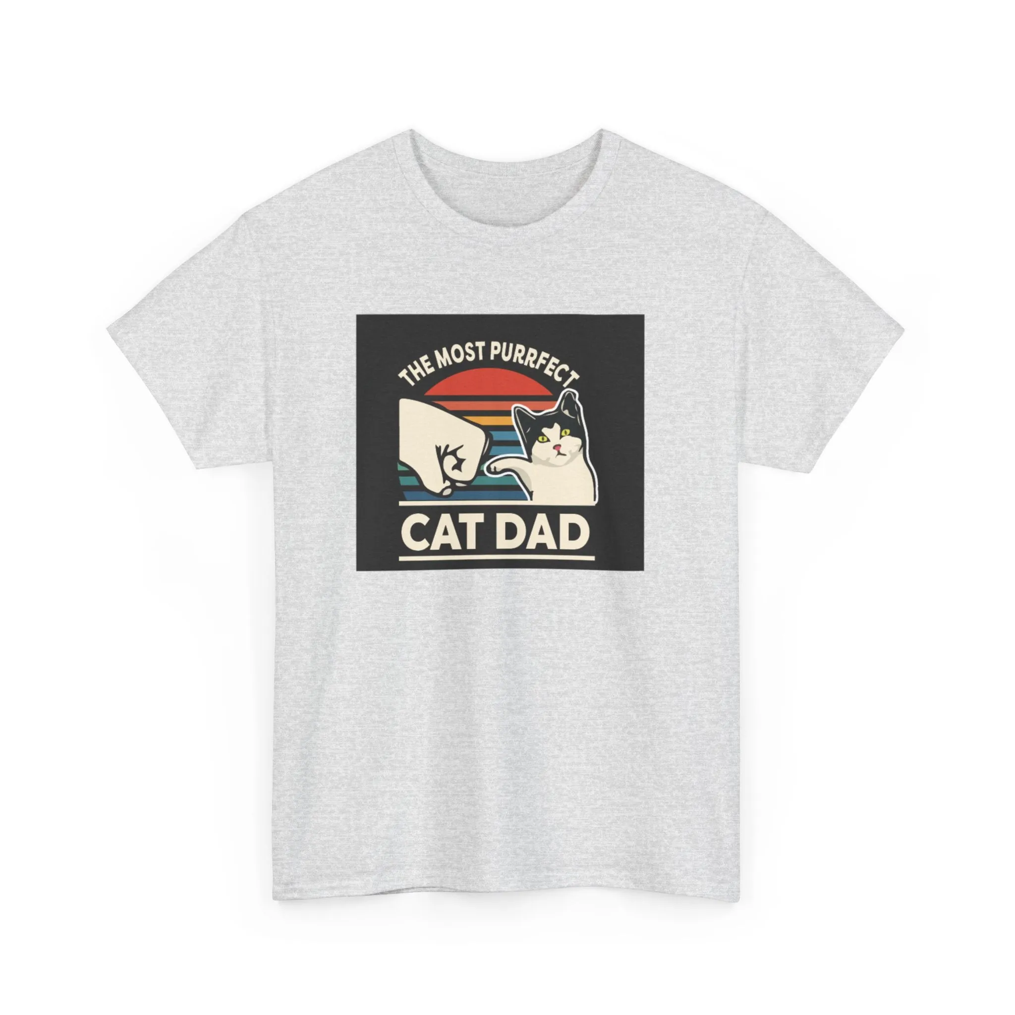 Cat dad Cotton Tee