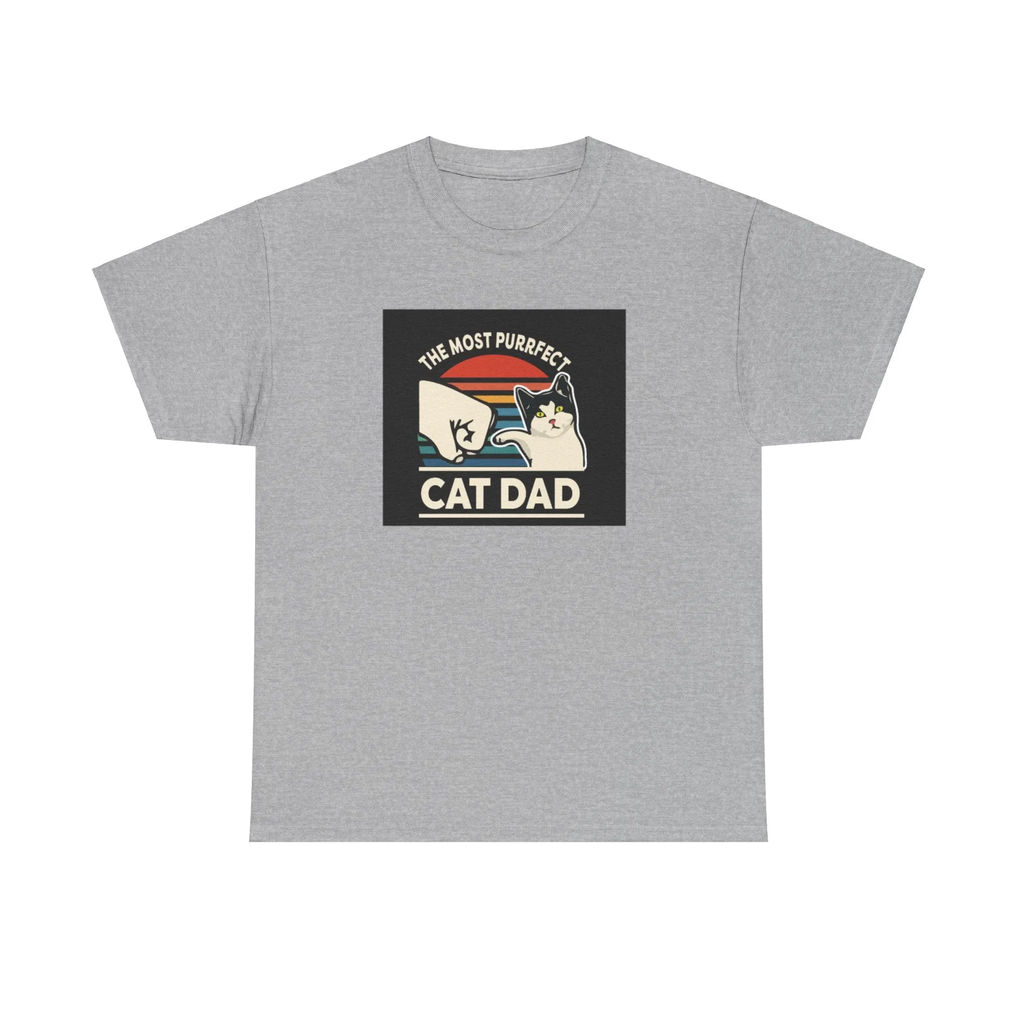 Cat dad Cotton Tee