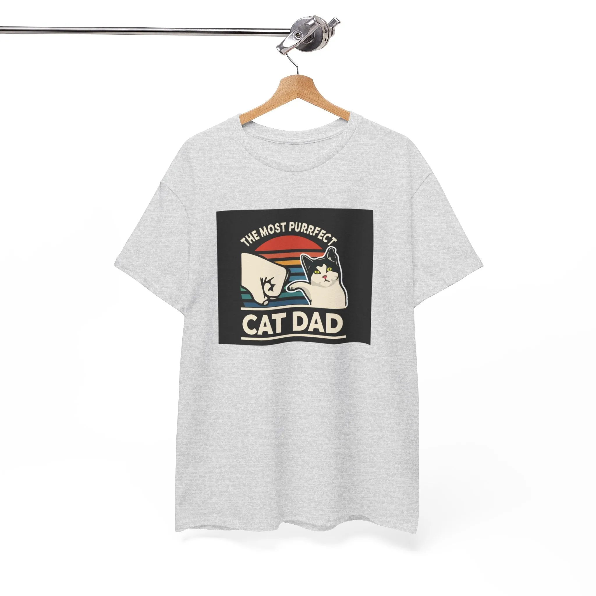 Cat dad Cotton Tee