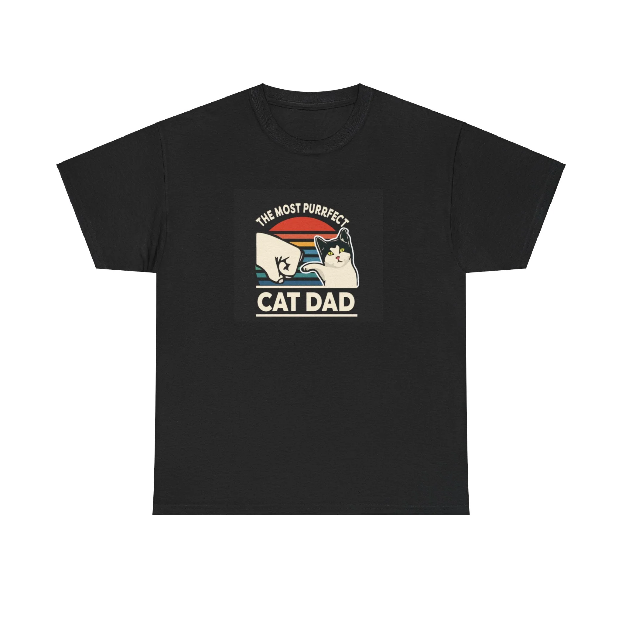 Cat dad Cotton Tee