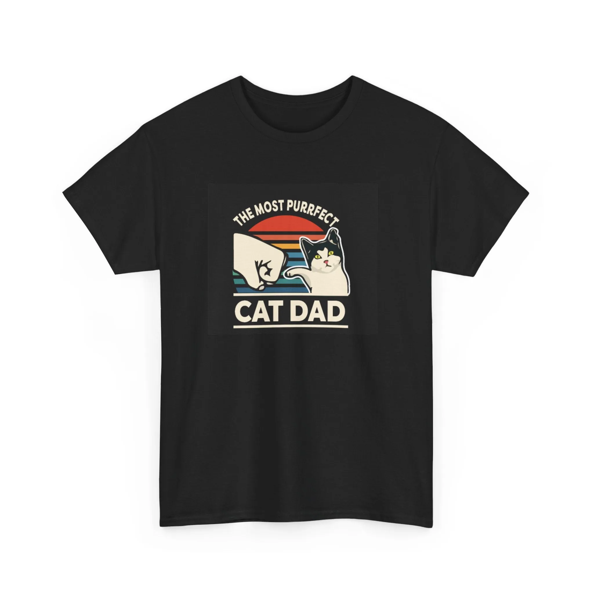 Cat dad Cotton Tee