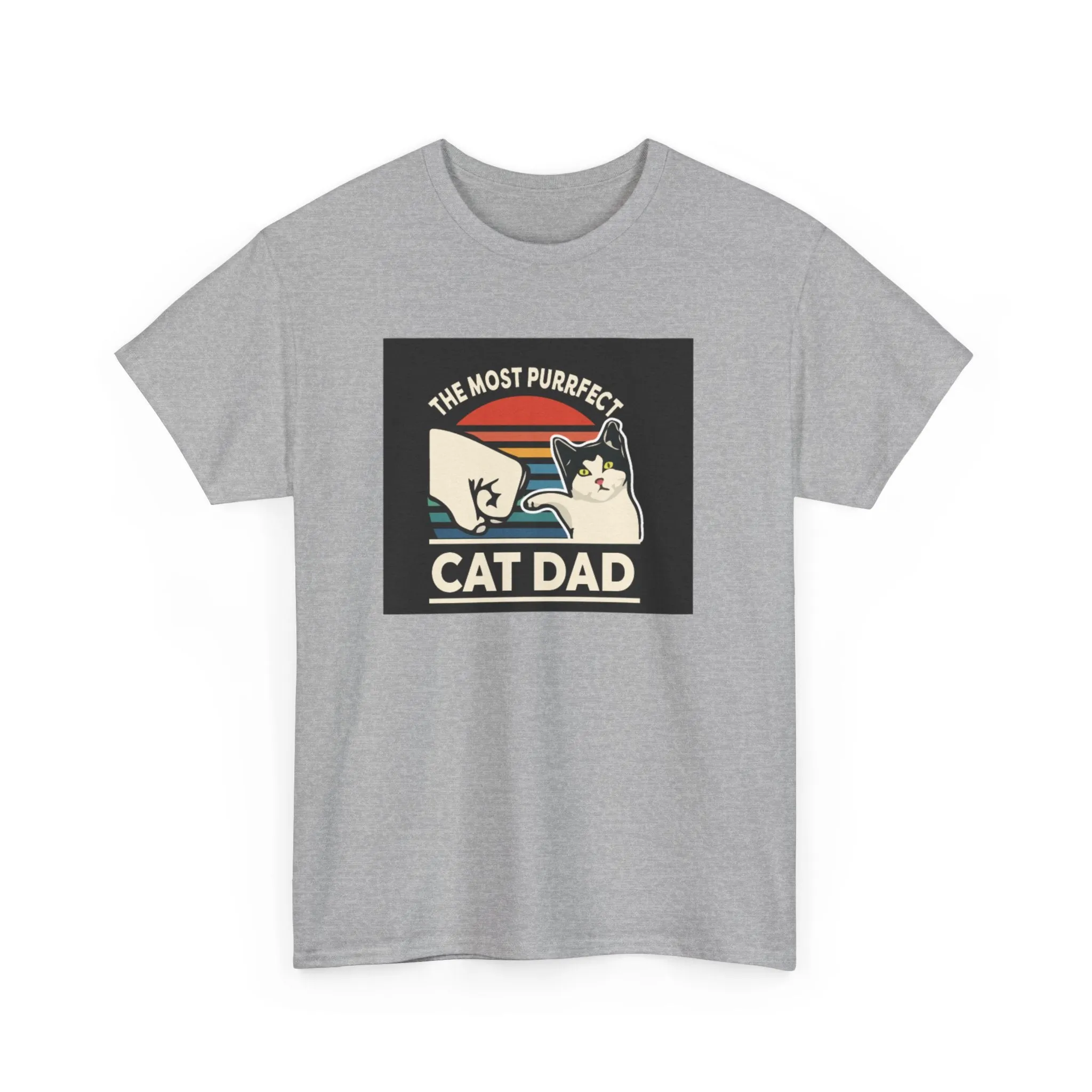 Cat dad Cotton Tee