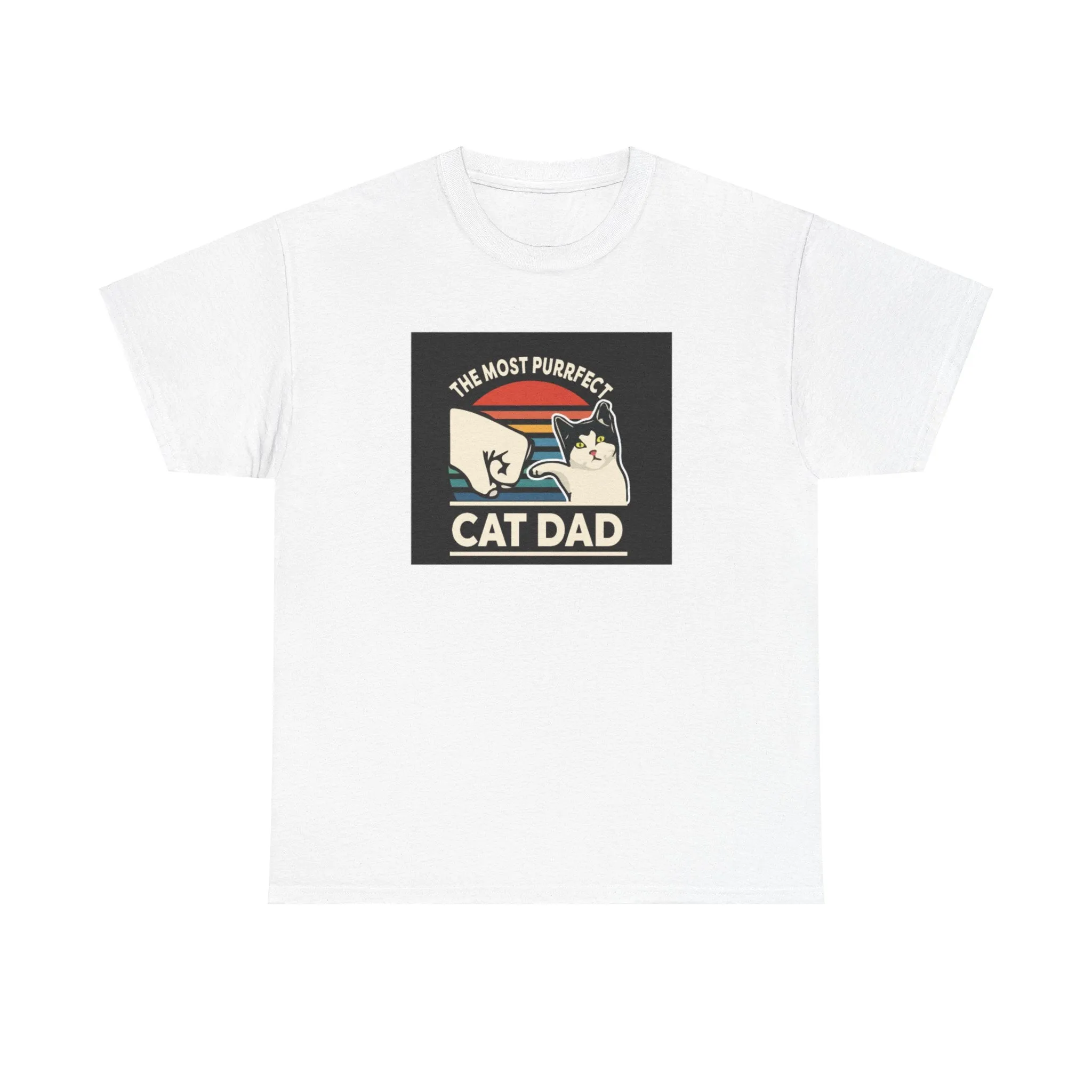 Cat dad Cotton Tee