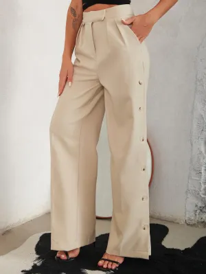 Cathy - Sophisticated Pants with Side Detail for Women