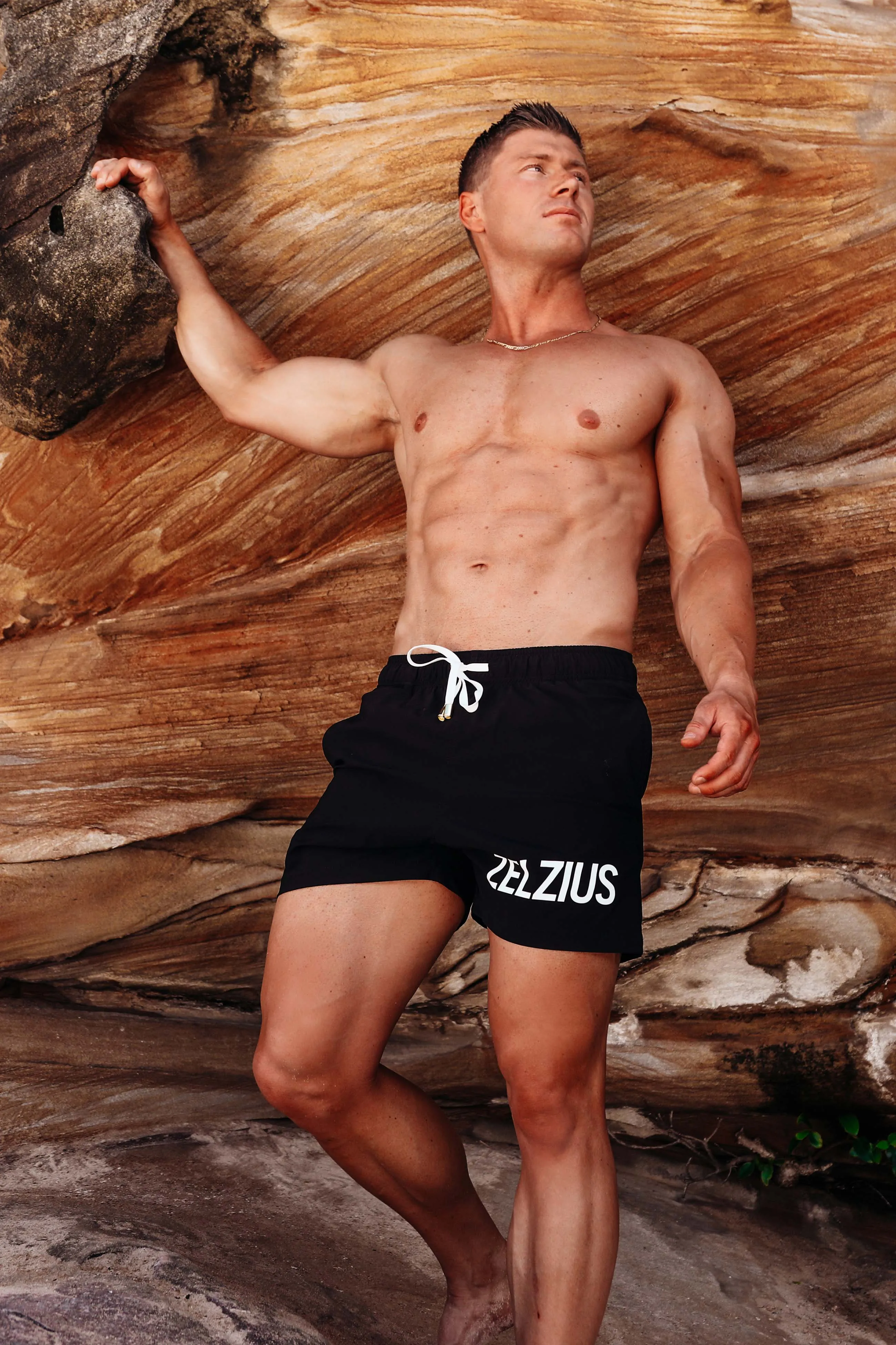 CAVALLO - Men’s shorts in Nero