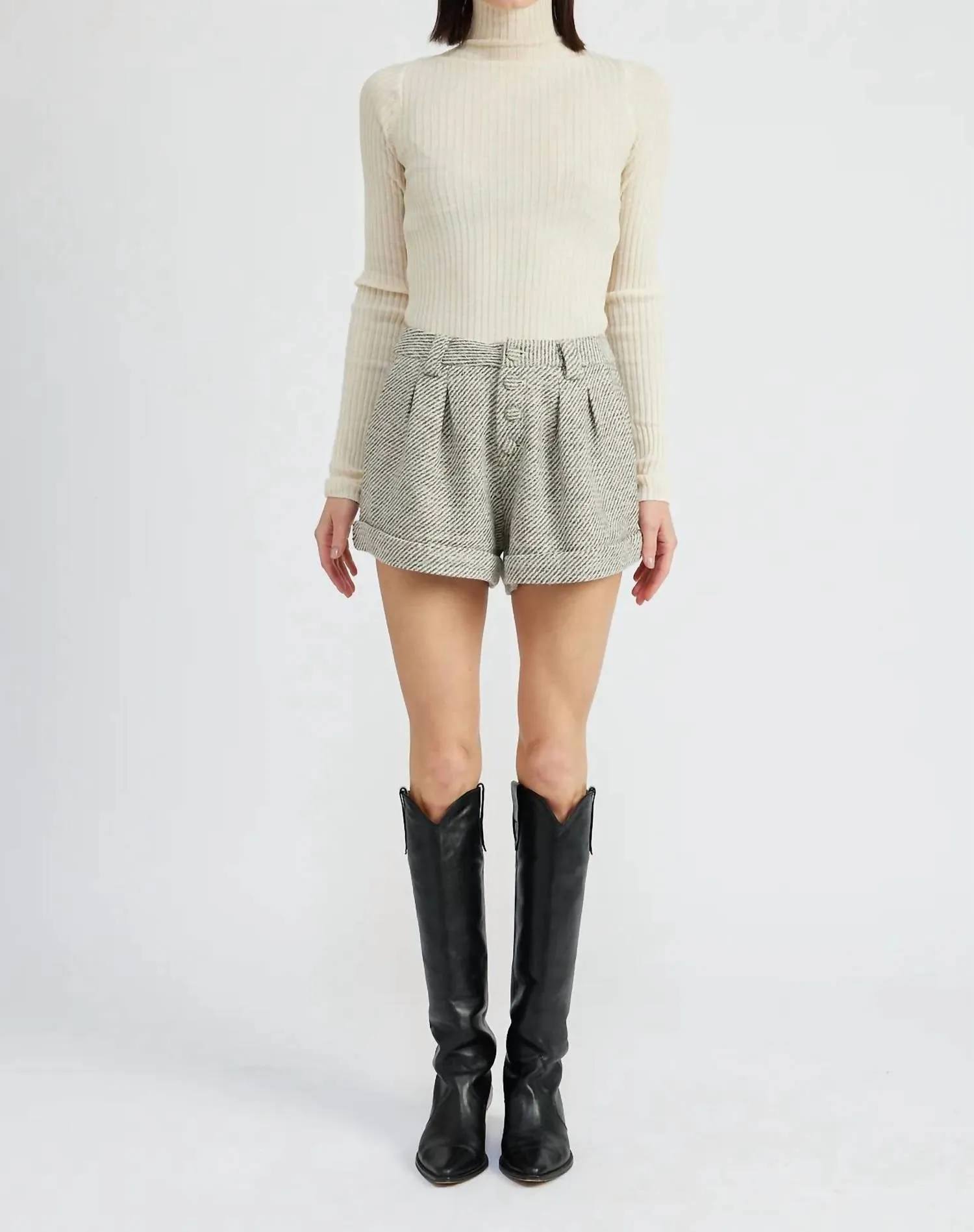 Celeste Shorts In Walnut
