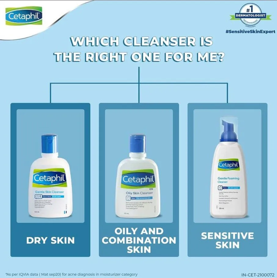 Cetaphil Gentle Foaming Cleanser 236ml