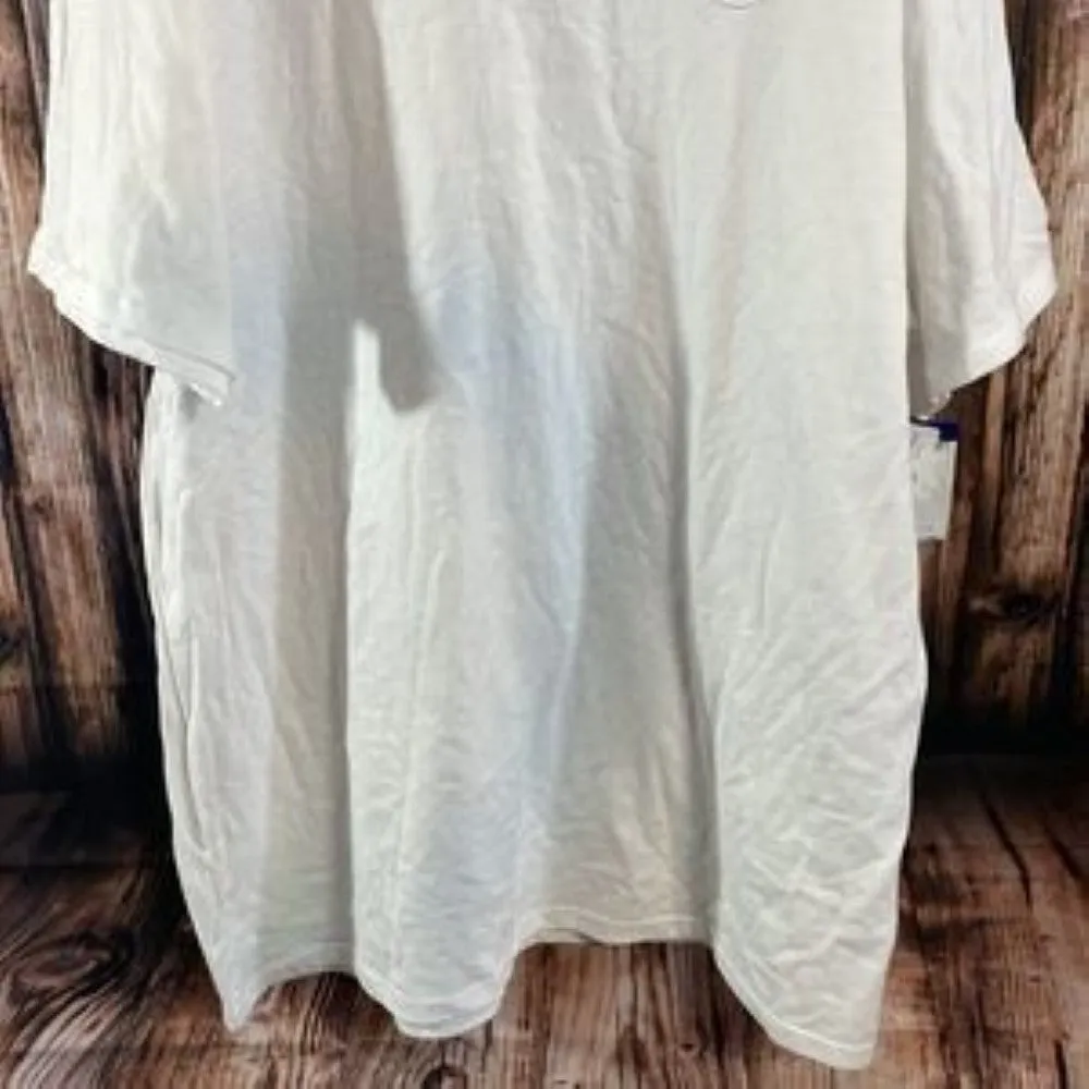 Champion Men's Cotton Jersey T-Shirt, White - 2XL
