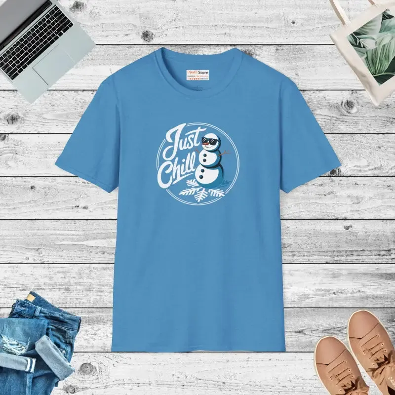 Chill out in Unisex Ring Spun Cotton t Shirt