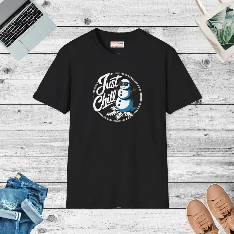 Chill out in Unisex Ring Spun Cotton t Shirt