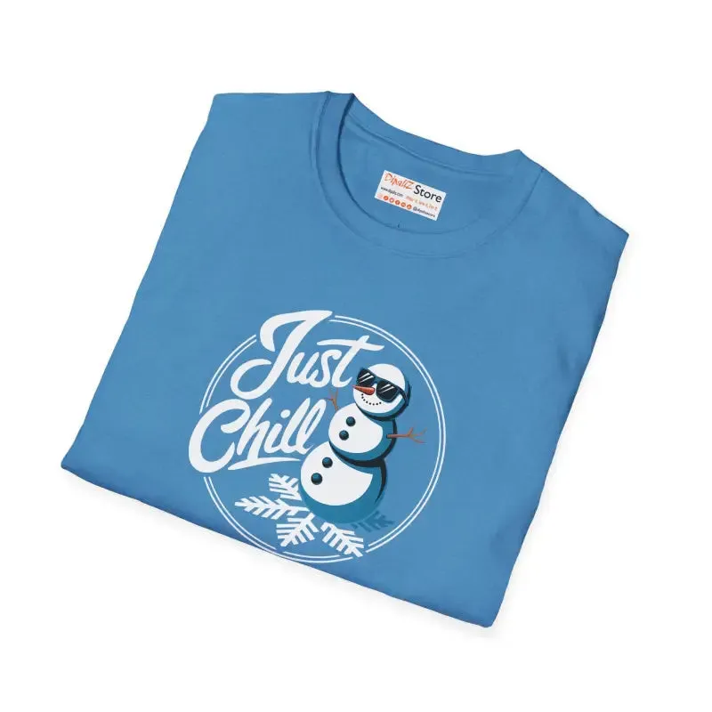 Chill out in Unisex Ring Spun Cotton t Shirt