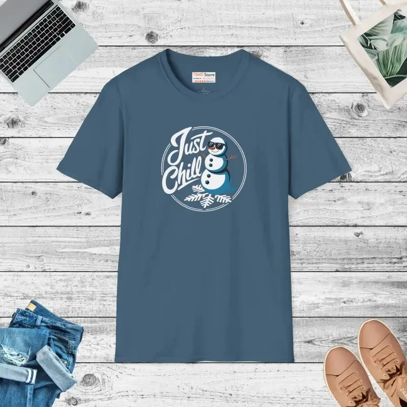 Chill out in Unisex Ring Spun Cotton t Shirt