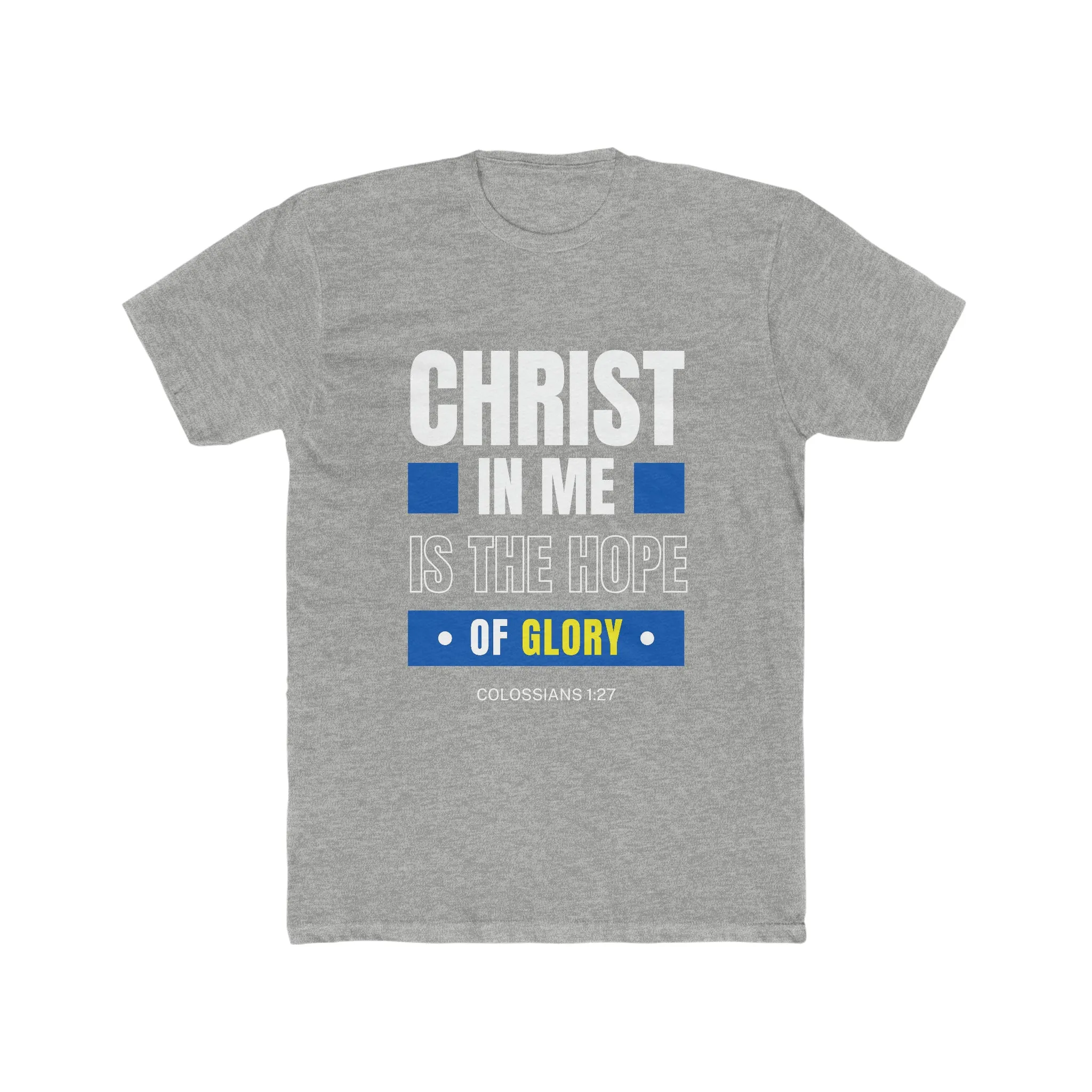 Christ in Me Men's Cotton Crew Tee