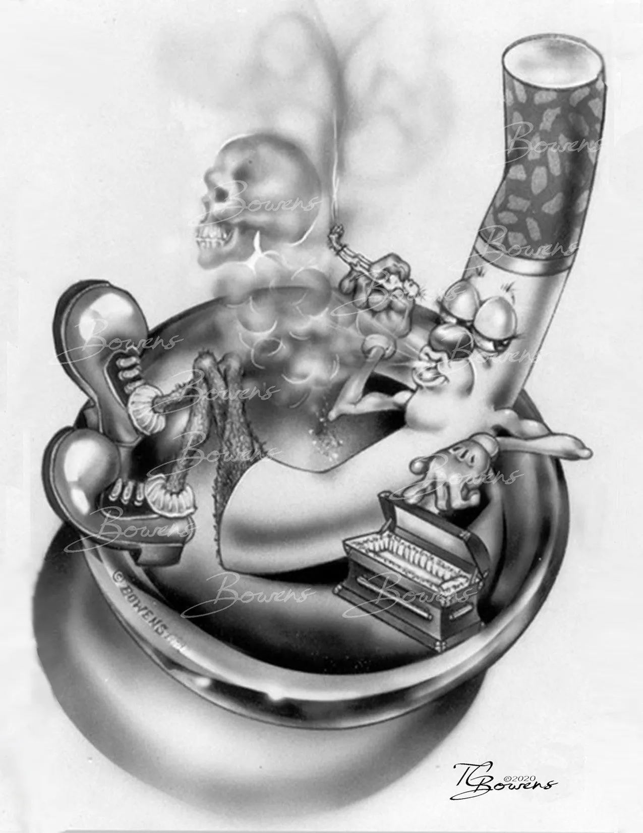 Ciggy Art Print