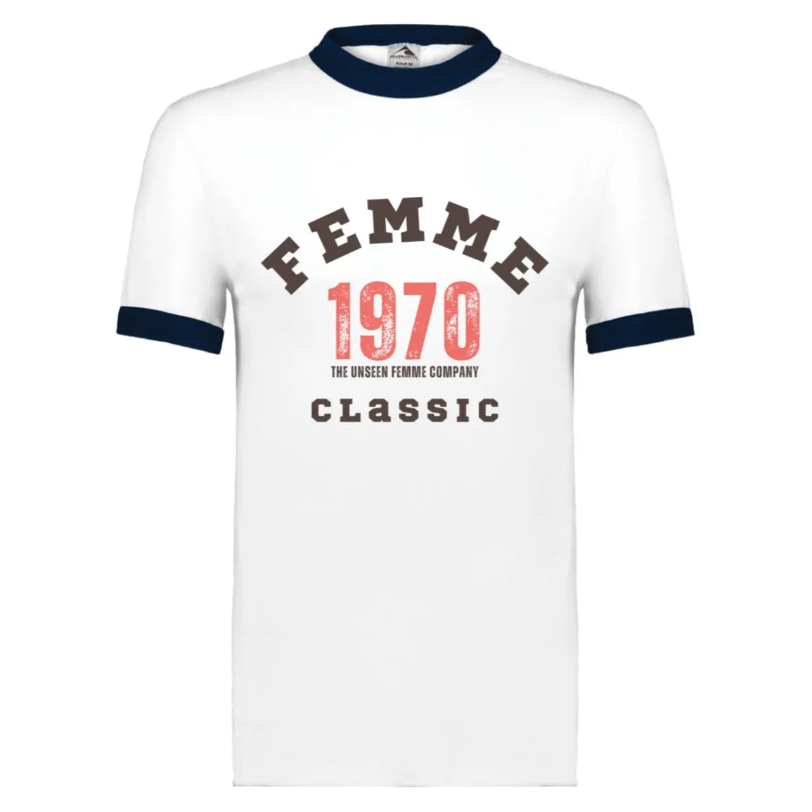 Classic Femme 1970 Unisex Ringer Tee