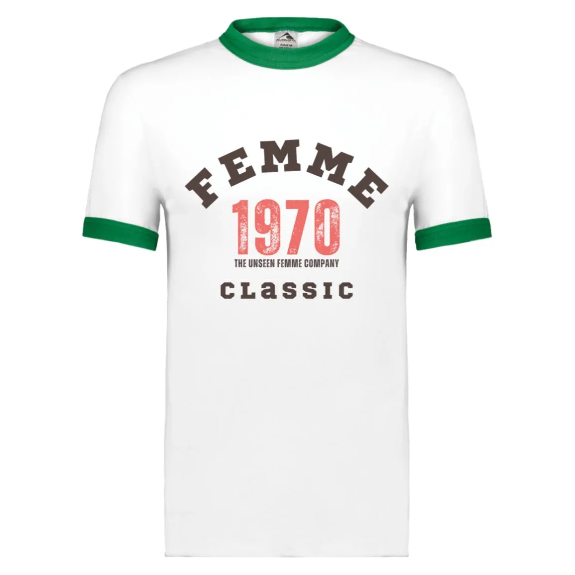 Classic Femme 1970 Unisex Ringer Tee