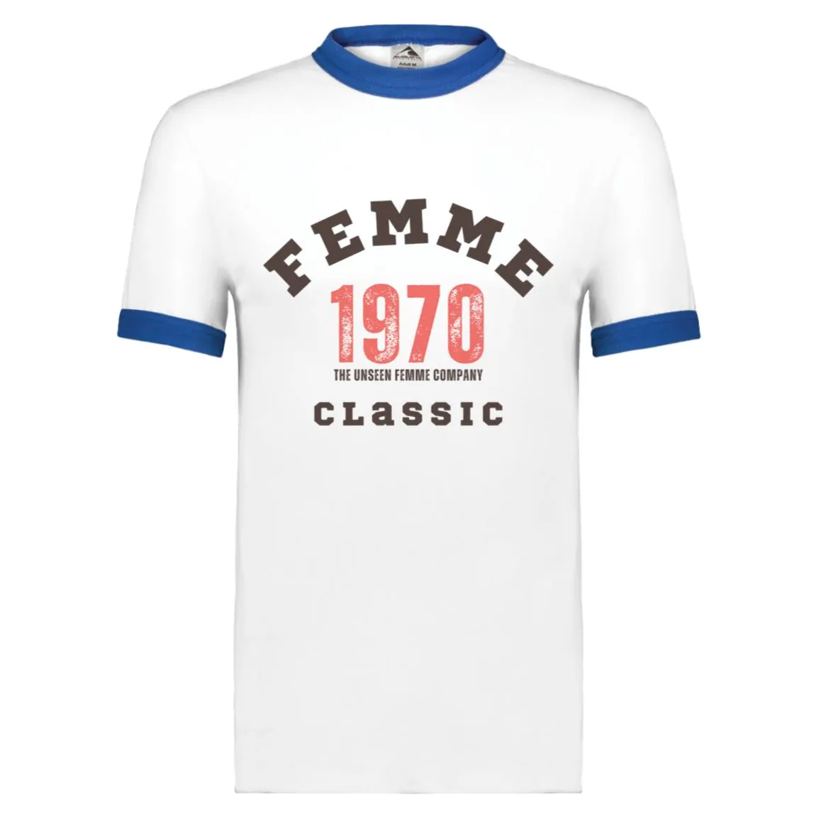 Classic Femme 1970 Unisex Ringer Tee
