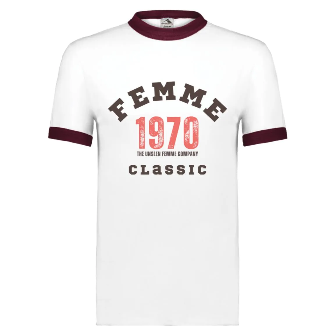Classic Femme 1970 Unisex Ringer Tee