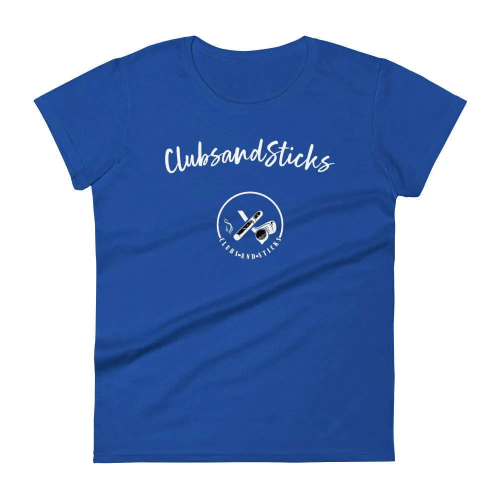 ClubsandSticks Ladies short sleeve t-shirt