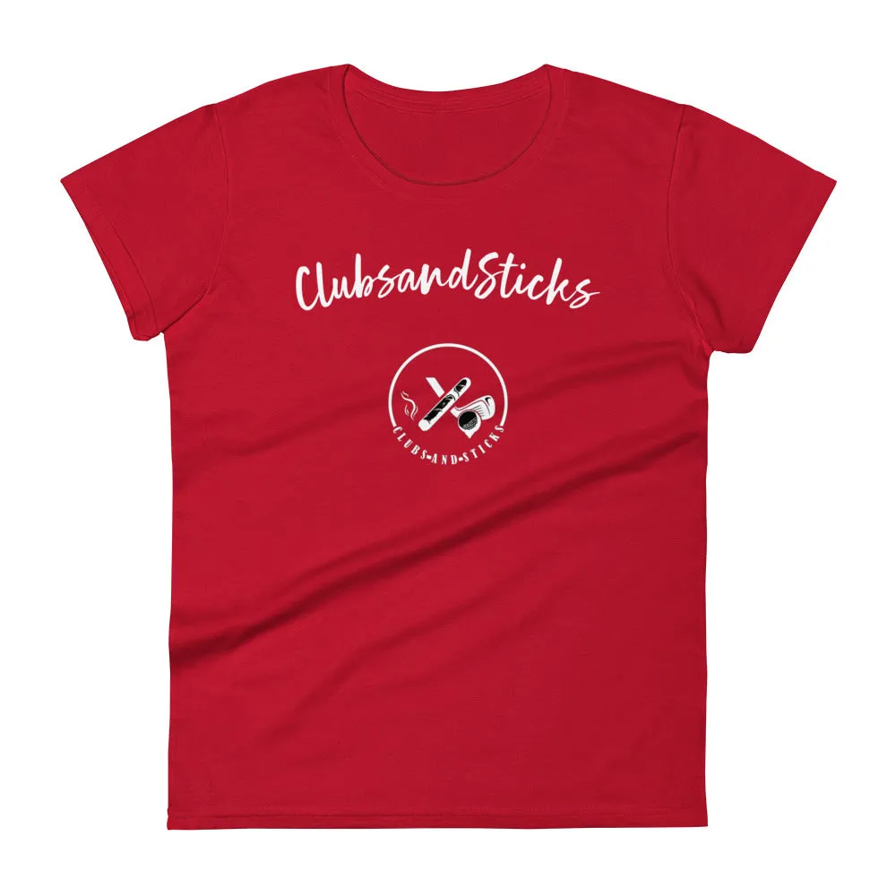 ClubsandSticks Ladies short sleeve t-shirt