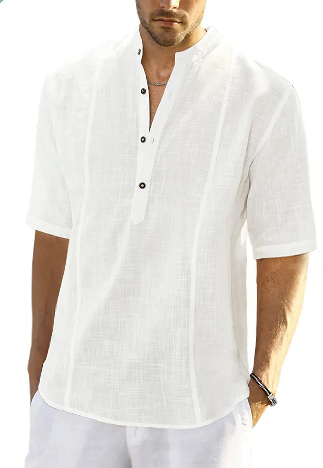 Comfortable casual shirts made from linen