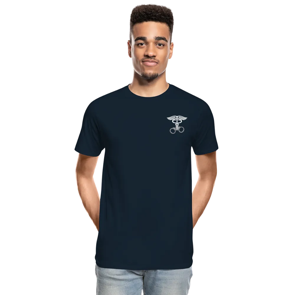 Corrections Nurse Flag Men's Premium T-Shirt Organic