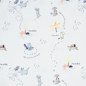 Cotton Lycra Printed Best Friends