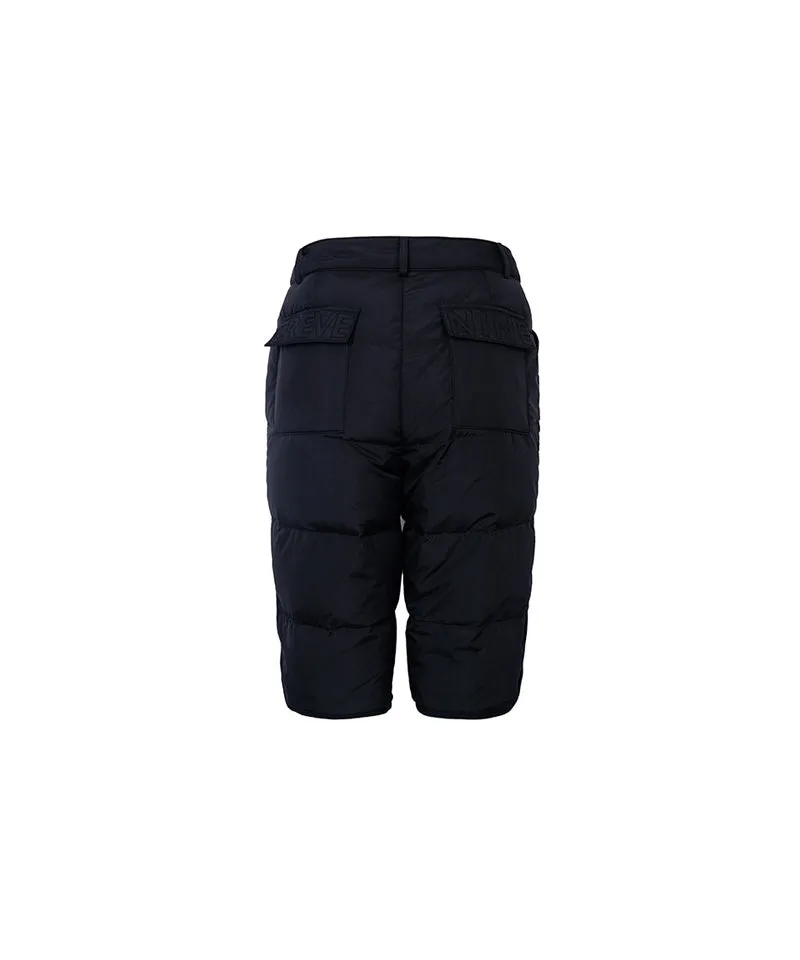 CREVE NINE: Women's Half Down Pants - Black