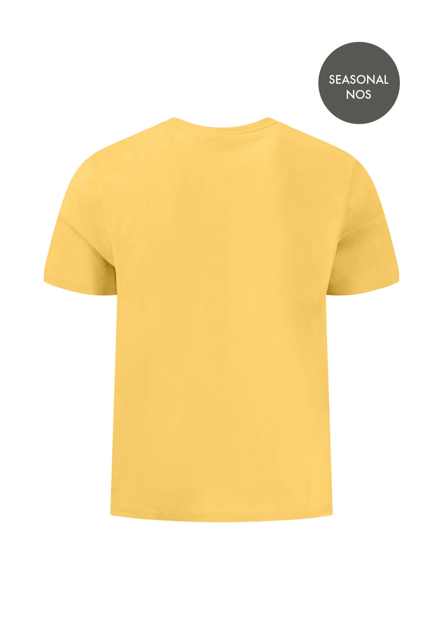 Crew Neck T-Shirt Vivid Yellow