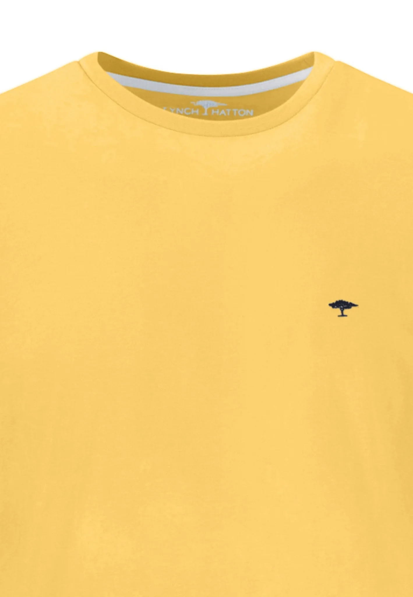 Crew Neck T-Shirt Vivid Yellow