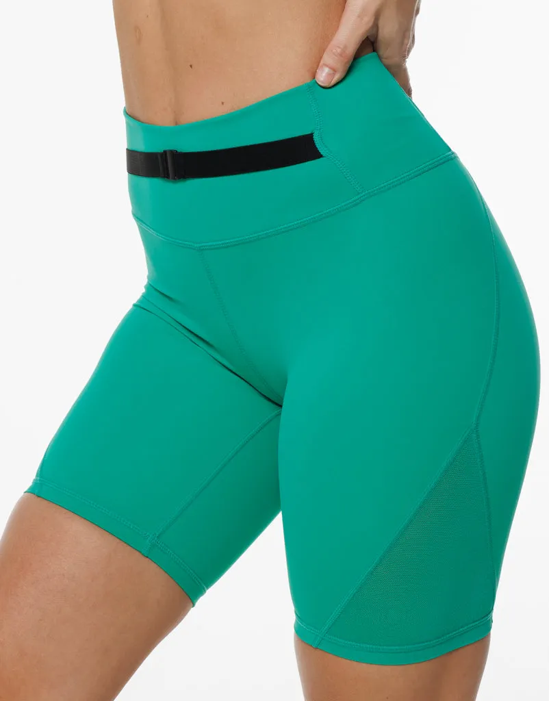Crossover Shorts - Emerald Green