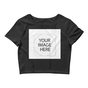 Custom Image Women’s Crop Tee
