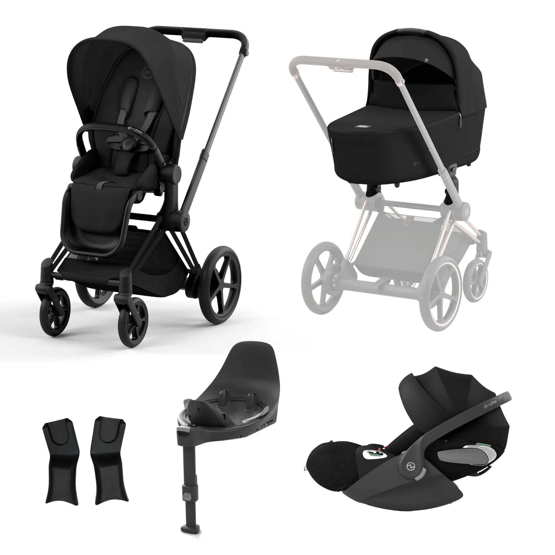 Cybex ePriam Matt Black