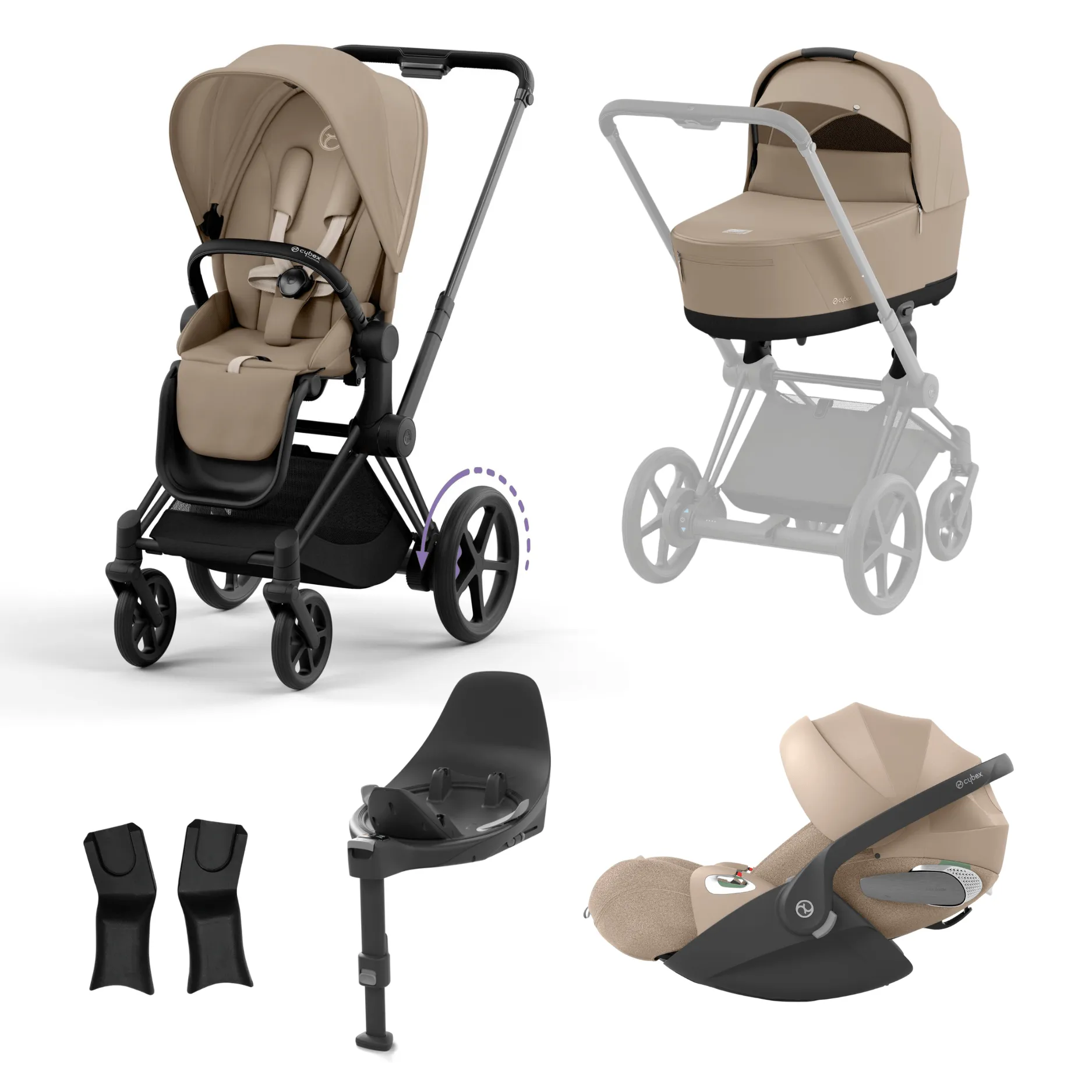 Cybex ePriam Matt Black
