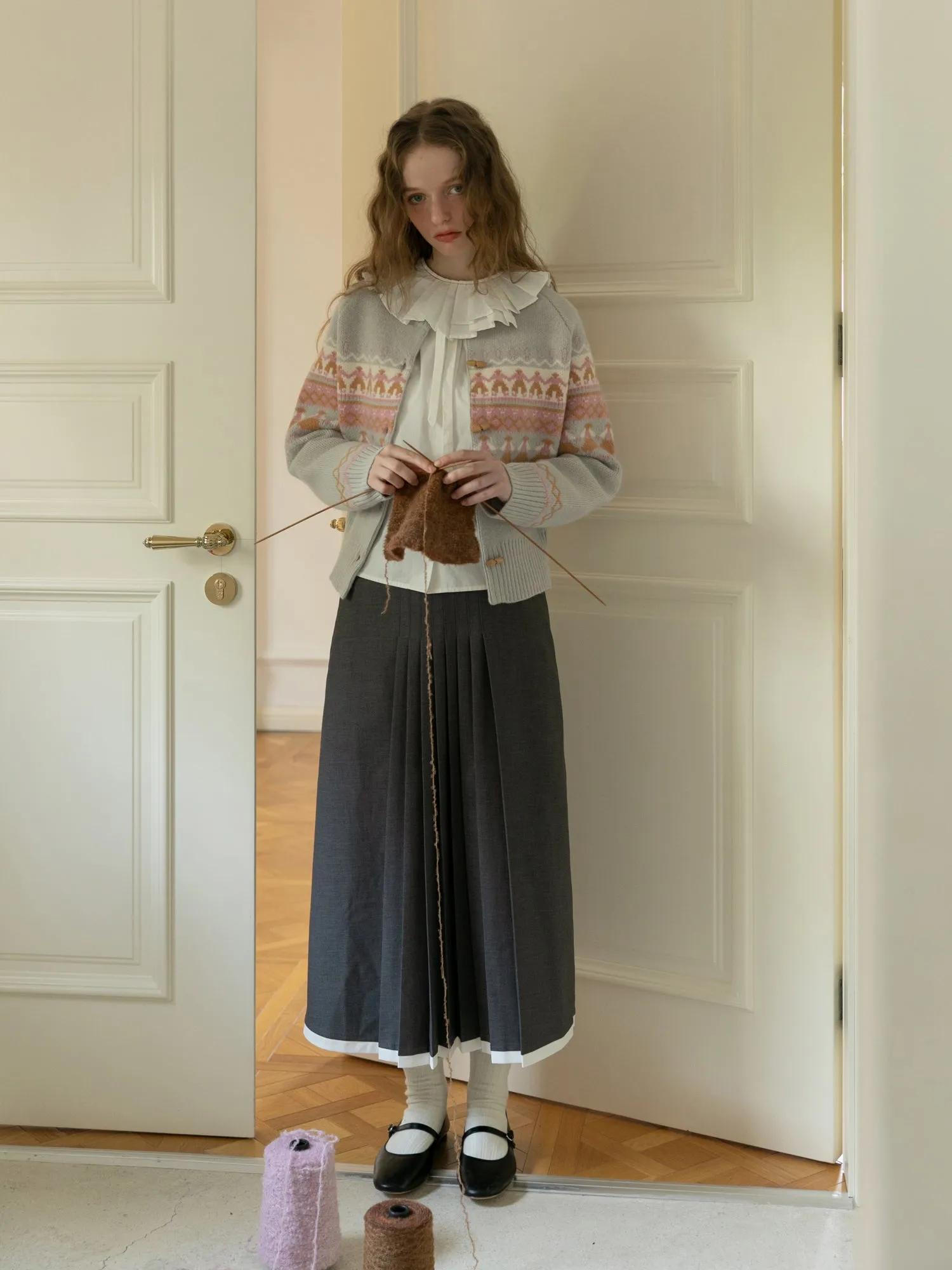 Dancing Man Knit Cardigan