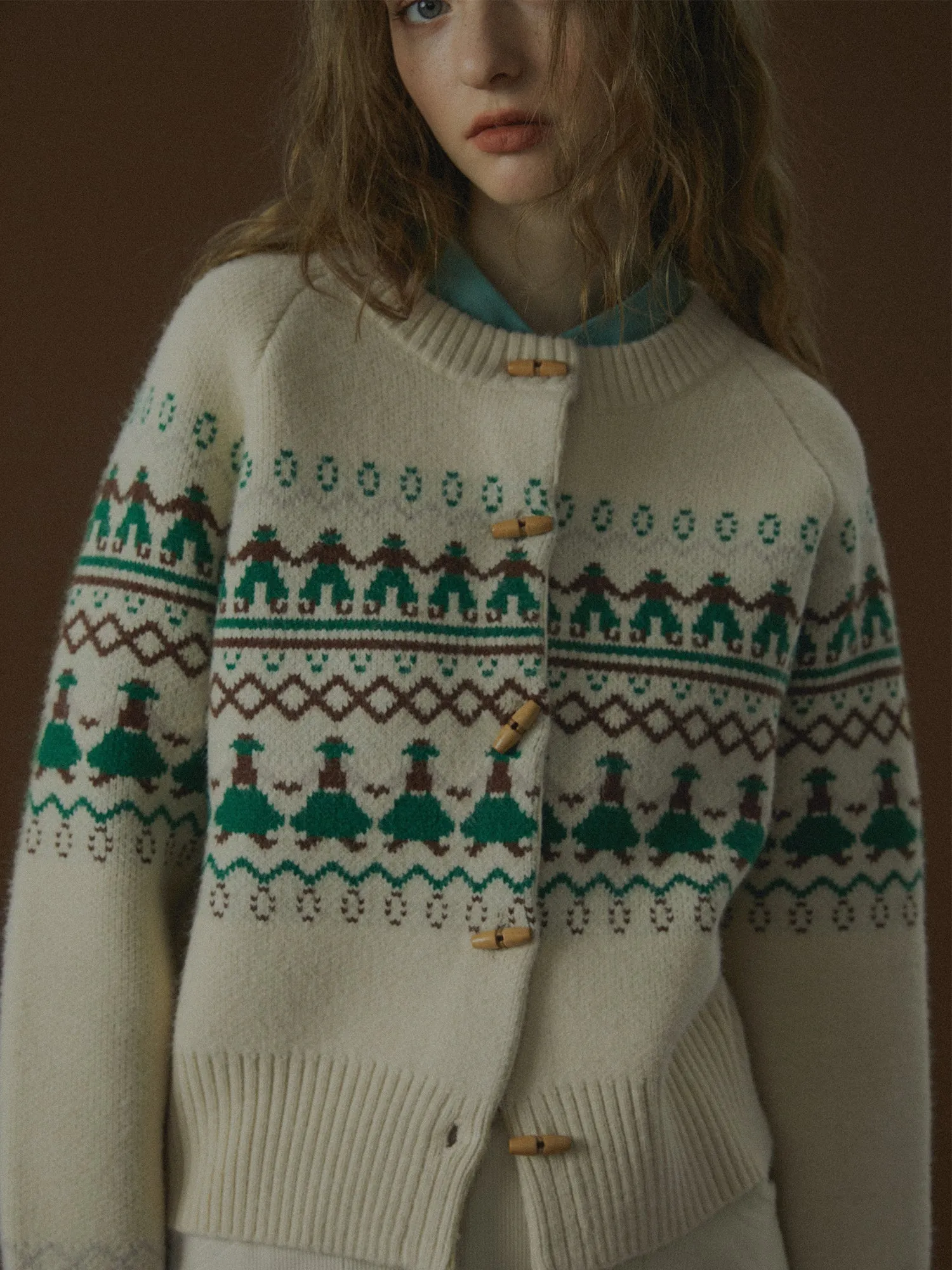 Dancing Man Knit Cardigan